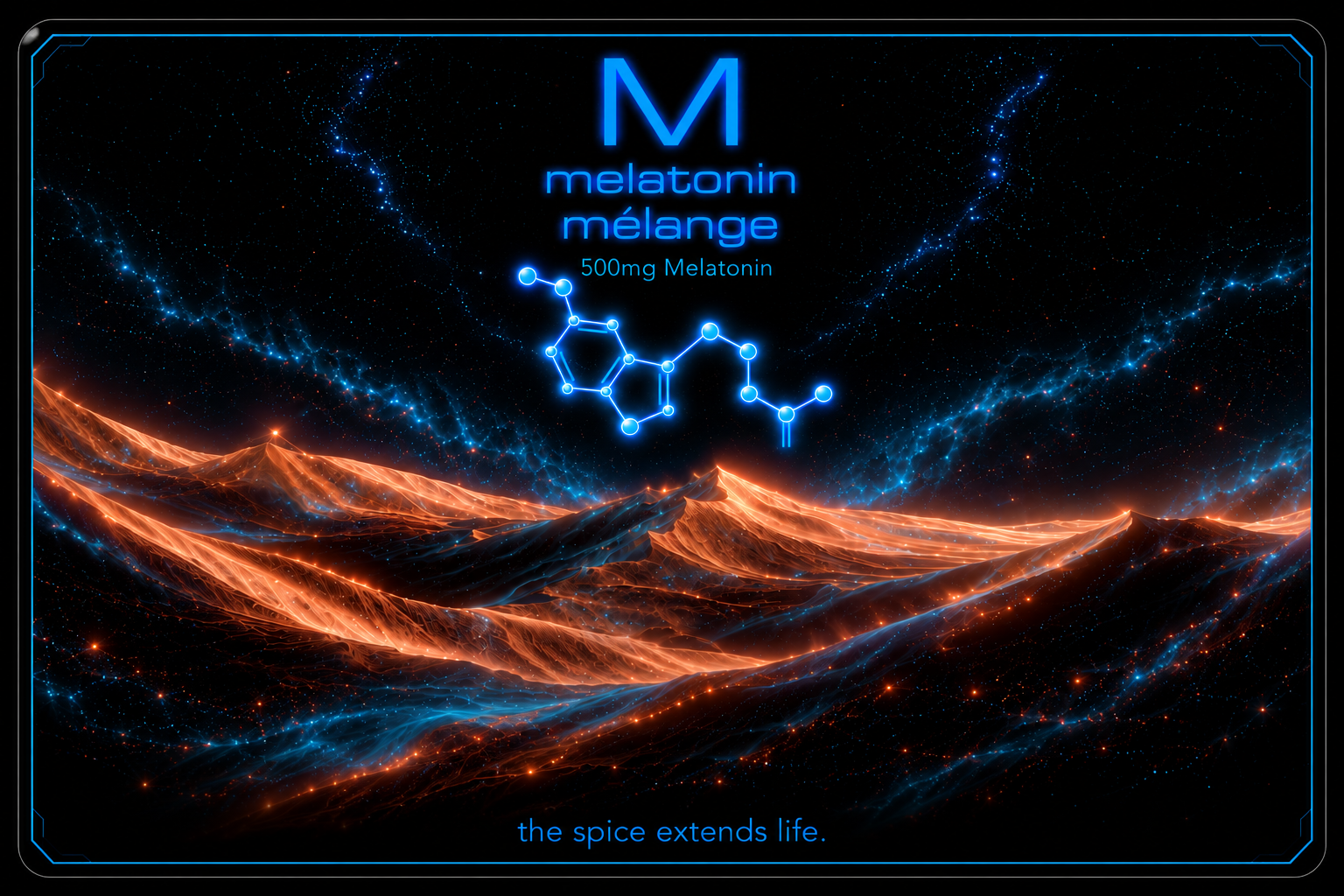 Melatonin Mélange label — Founder's Batch