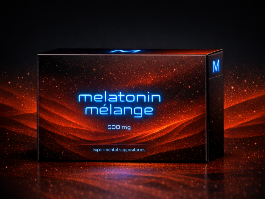 Melatonin Mélange product box